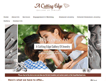 Tablet Screenshot of acuttingedgejewelry.com